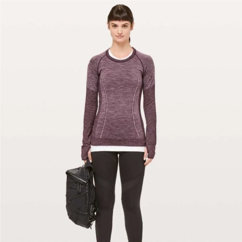 - Lululemon Swiftly Pullover II Dark Adobe - Picture 3 of 9
